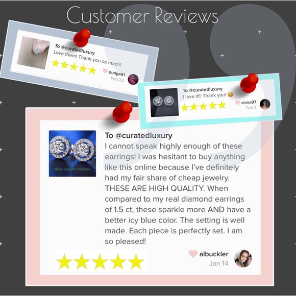 Diamond Studs Earrings | 18K Rose Gold - Picture 9 of 10